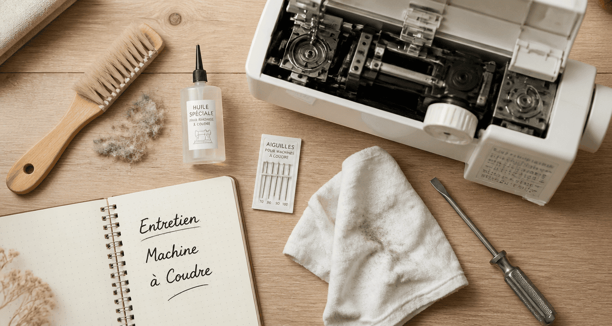 entretien machine à coudre outils et accessoires
