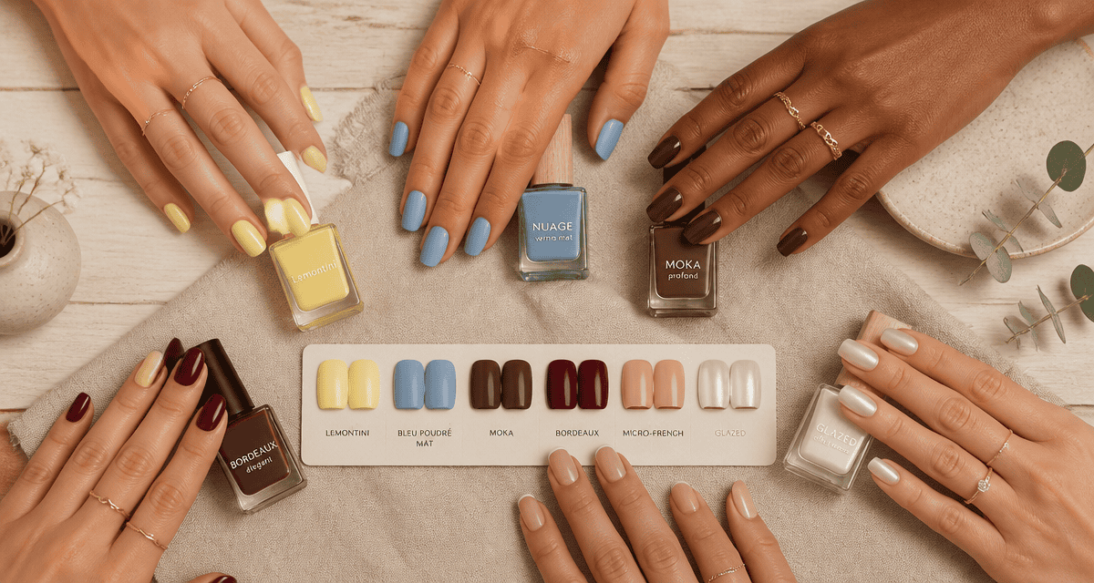 Tendance vernis à ongles 2026 mains et couleurs actuelles