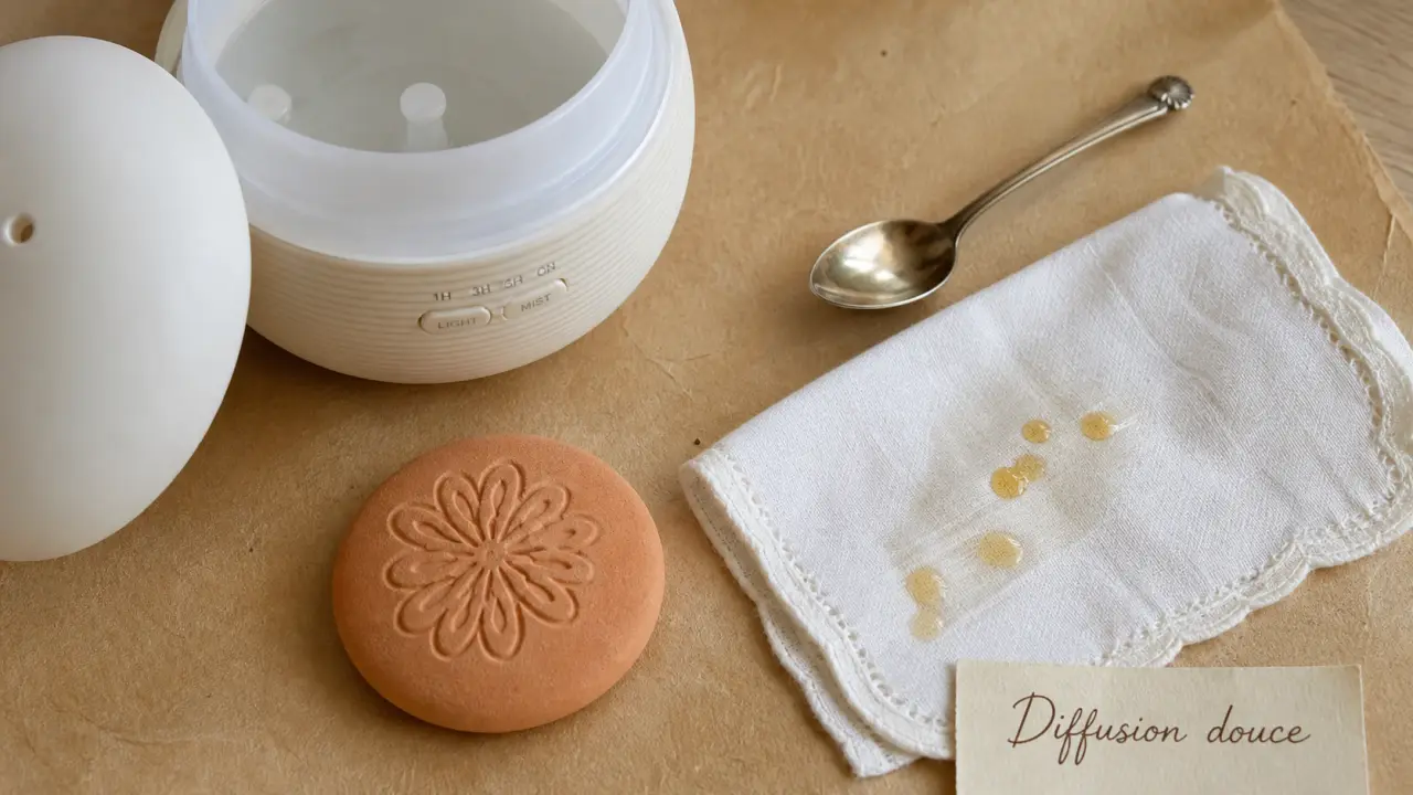 Comment diffuser huile essentielle : diffusion douce, pièce par pièce