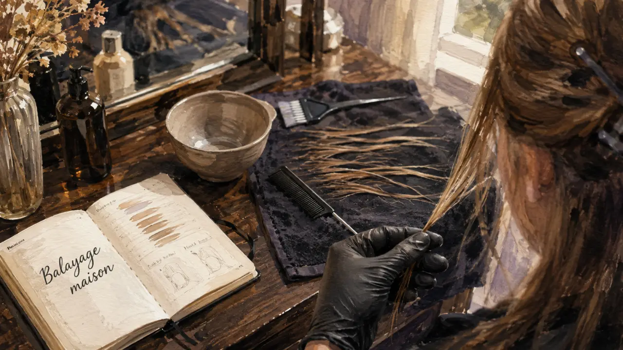 Comment faire un balayage maison sans démarcations